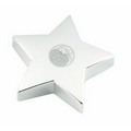 Superstar Silver Brass Paperweight